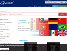 Tablet Screenshot of goodada.com